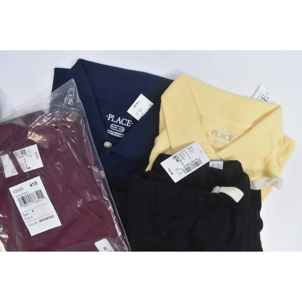 The Children's Place Bulk Lot Of 10 Boys Size Medium 7 8 Mix Seaons Tops Bottoms